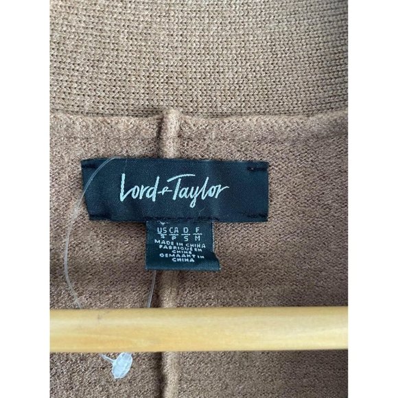 NWT Lord & Taylor Beige Cardigan - Picture 7 of 7